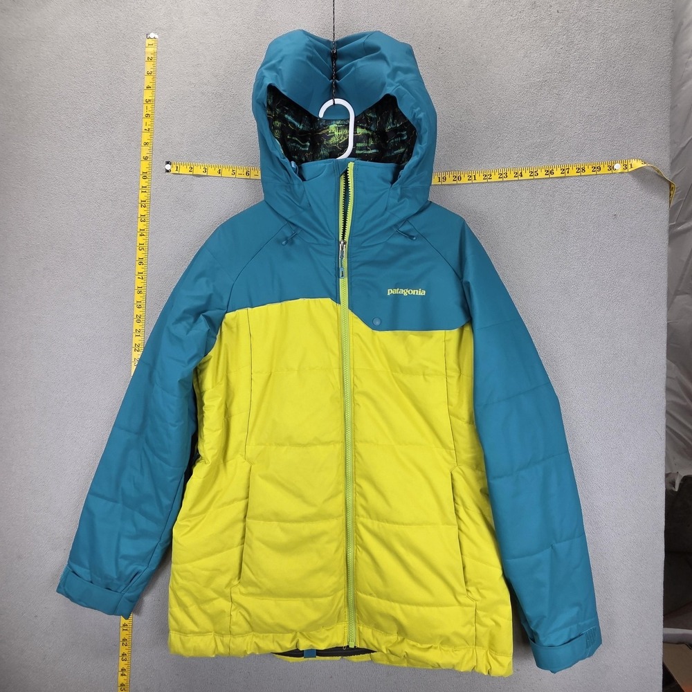 Patagonia Jacket Womens L Rubicon RECCO Ski‎ Pit Vents Hooded